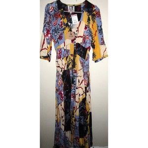 NWT Jaase maxi dress with 3/4 sleeves